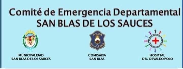 Nuevas medidas del Comite de Emergencia en San Blas de Los Sauces - foto  1