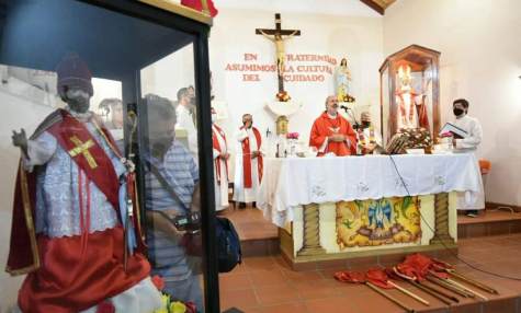 Con una gran muestra de fe y devoción, en un contexto especial, se llevó a cabo la festividad en honor a San Blas