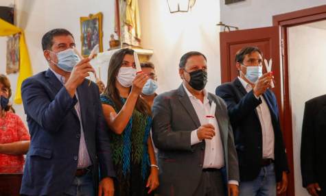 El gobernador Ricardo Quintela pidió salud para todas y todos los riojanos 