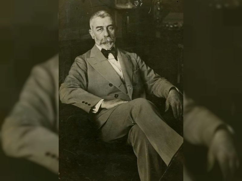 Sergio Casas recordó a Joaquín V Gonzales en el marco del centenario de su fallecimiento. - foto  1