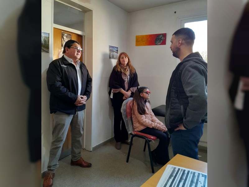 Visita del concejal Domingo Luna al Hospital Osvaldo Renato Polo - foto  1