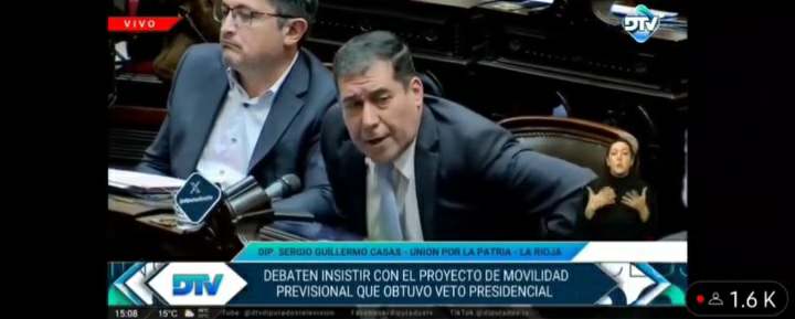 Sergio Casas “traidores a la patria habría que declarar a quienes en menos de tres meses cambiaron su voto”